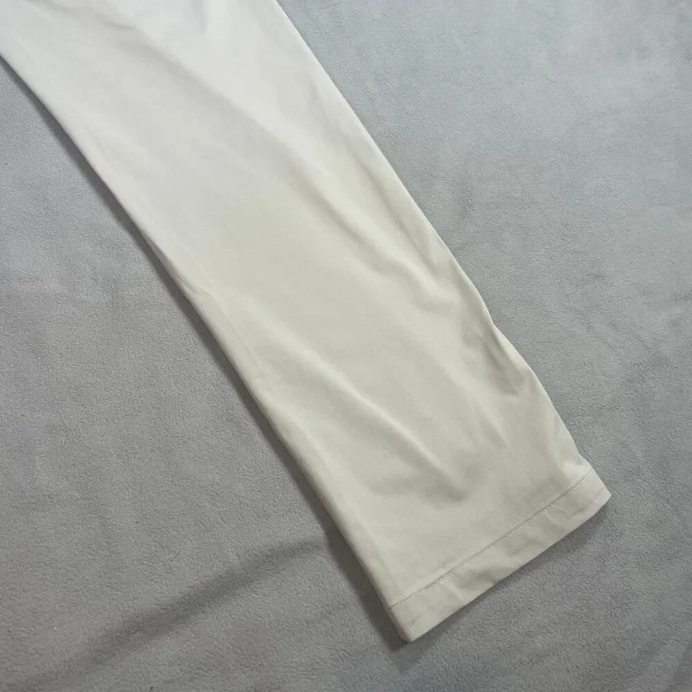 Rhone Commuter Pants Mens 30x31 Classic Fit Performance Flex Knit Golf Beige - Picture 14 of 16